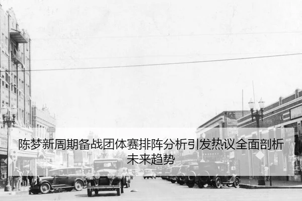 陈梦新周期备战团体赛排阵分析引发热议全面剖析未来趋势